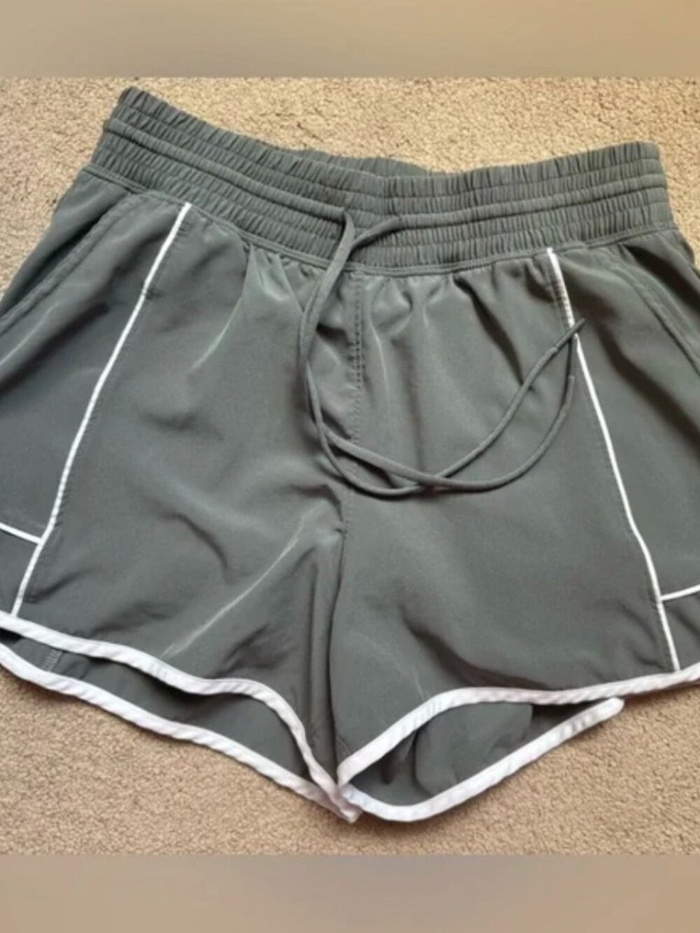 Abercrombie YPB motionTEK High Rise Lined Workout Short XXS